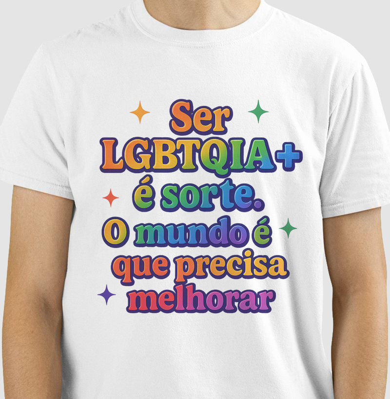 Ser LGBTQIA+ é sorte