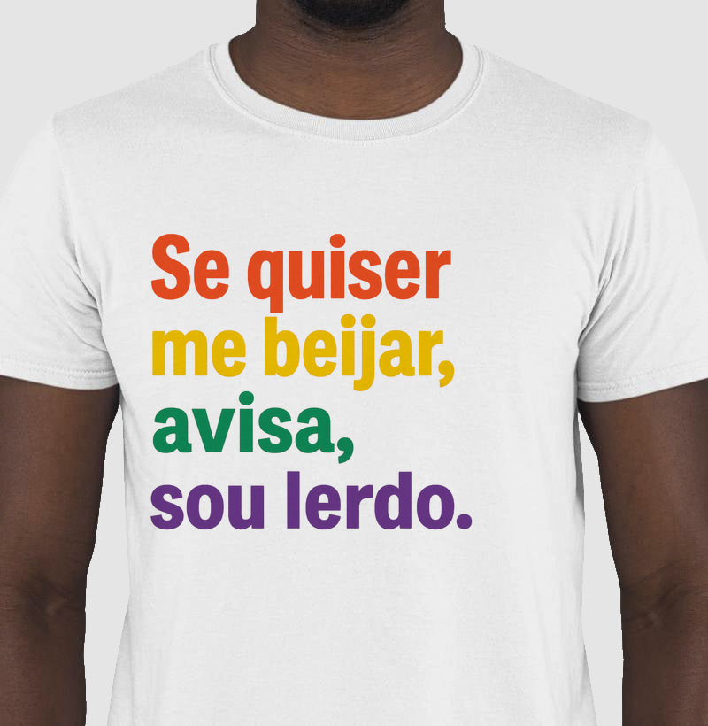 Se quiser me beijar, avisa