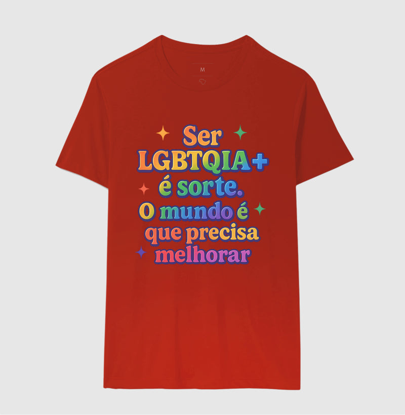 Ser LGBTQIA+ é sorte